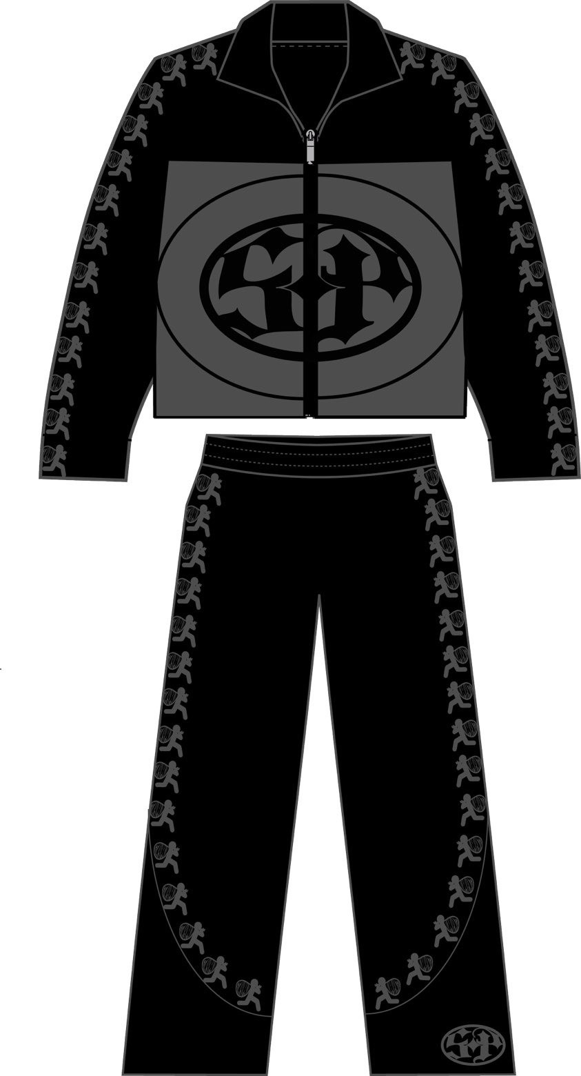 "STAY PAID" Monogram Trackset